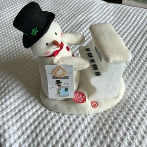 2023 Hallmark 20th Anniv Sing-Along Jingle Pal Snowman Plush Sound, Light Motion